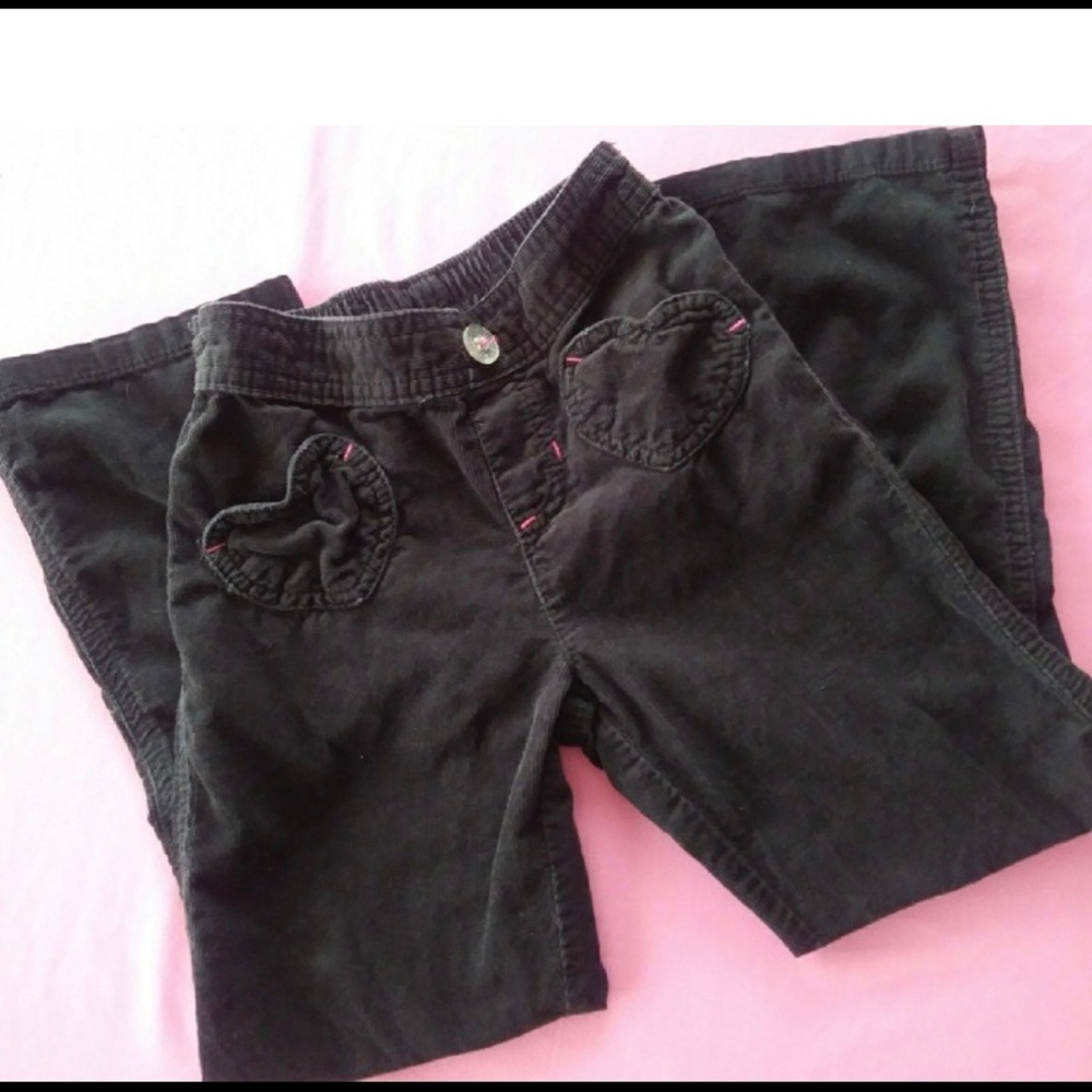 Girl’s Heart Pocket Corduroy Pants